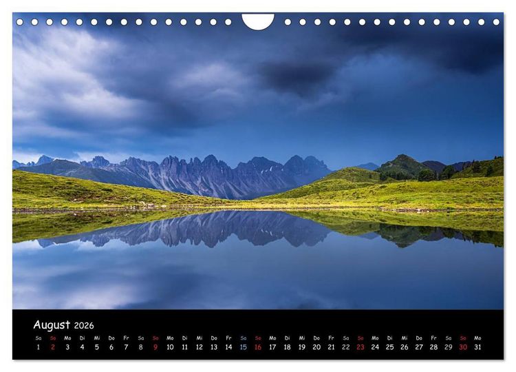 Produktbild: Tiroler Stimmungen (Wandkalender 2026 DIN A4 quer), CALVENDO Monatskalender