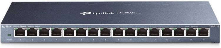Produktbild: TP-LINK TL-SG116 TL-SG116 Netzwerk Switch 16 Port