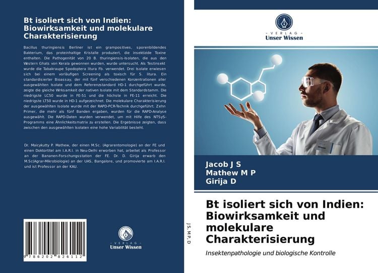 Produktbild: Bt isoliert sich von Indien: Biowirksamkeit und molekulare Charakterisierung