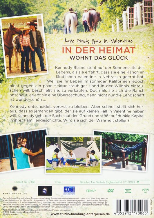 Produktbild: Love finds you in Valentine - In der Heimat wohnt das Gl&uuml;ck