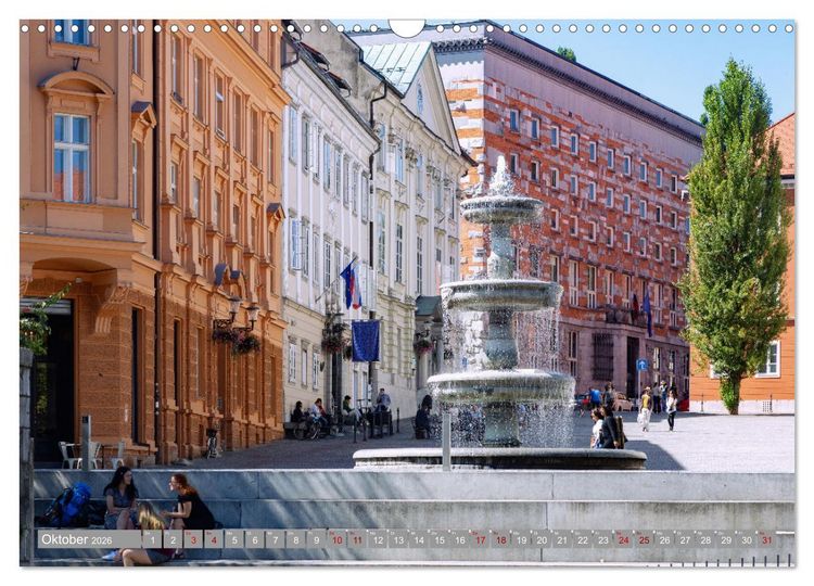 Produktbild: Im Herzen Sloweniens (Wandkalender 2026 DIN A3 quer), CALVENDO Monatskalender