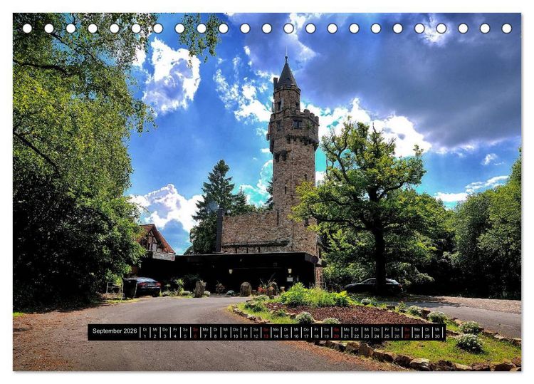 Produktbild: Wiesbaden Aquis Mattiacis (Tischkalender 2026 DIN A5 quer), CALVENDO Monatskalender