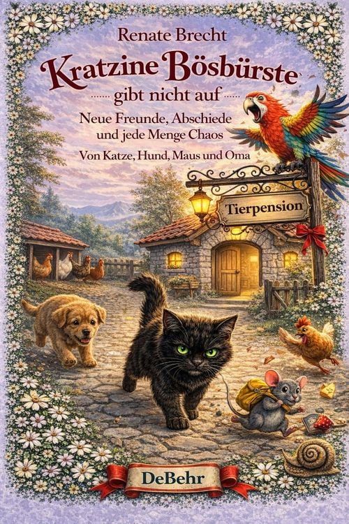 Produktbild: Kratzine B&ouml;sb&uuml;rste gibt nicht auf - Neue Freunde, Abschiede und jede Menge Chaos - Von Katze, Hund, Maus und Oma
