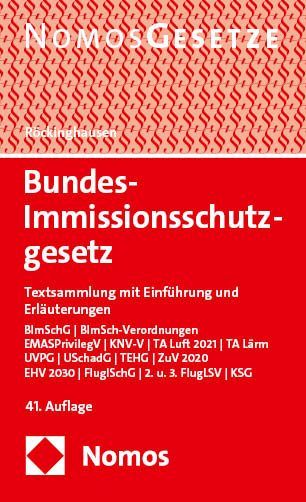 Produktbild: Bundes-Immissionsschutzgesetz