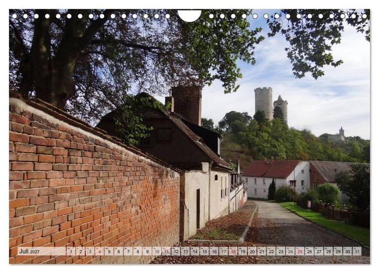 Produktbild: Geheimnisse ostdeutscher Kultur - Schl&ouml;sser und Burgen (Wandkalender 2027 DIN A4 quer), CALVENDO Monatskalender