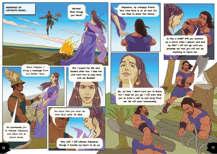 Produktbild: Classics in Graphics: Homer's the Odyssey