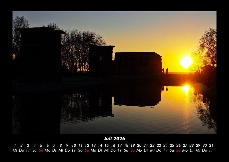 Produktbild: Sonnenuntergang 2026 Fotokalender DIN A3