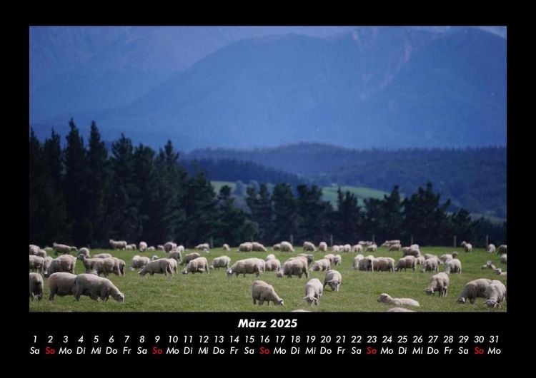 Produktbild: Bergige Welten 2025 Fotokalender DIN A3