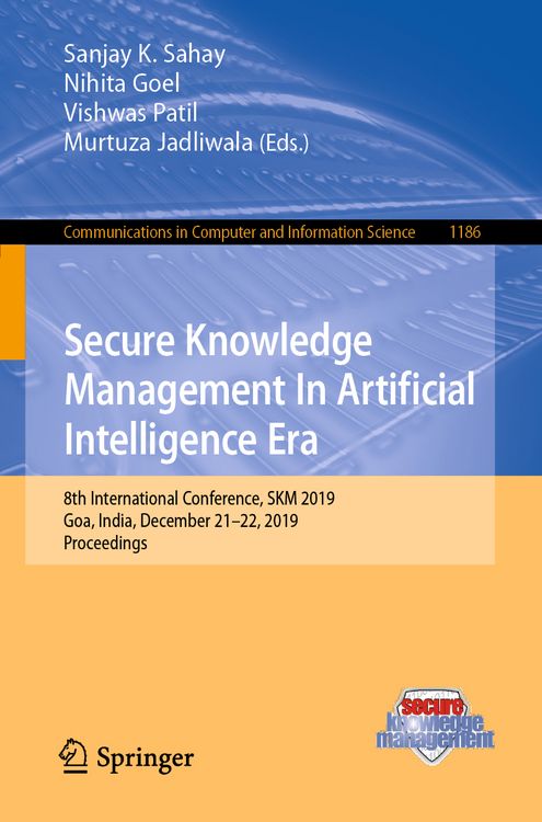Produktbild: Secure Knowledge Management In Artificial Intelligence Era