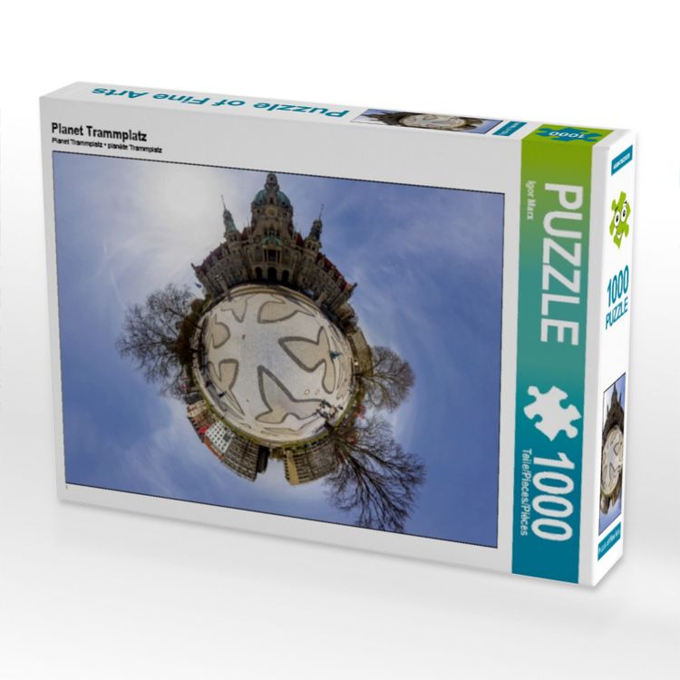 Produktbild: CALVENDO Puzzle Planet Trammplatz | 1000 Teile Lege-Gr&ouml;&szlig;e 64 &times; 48 cm Foto-Puzzle f&uuml;r gl&uuml;ckliche Stunden