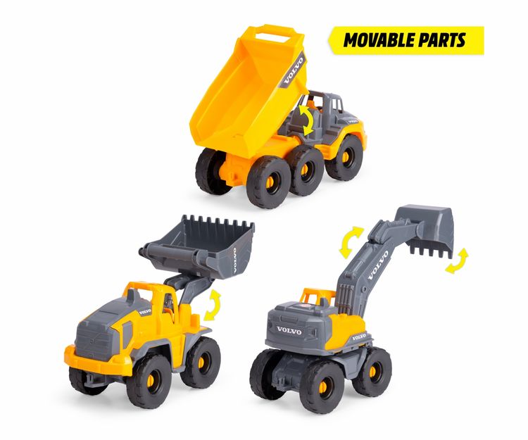 Produktbild: Dickie Toys Volvo Volvo Tough Work Force Fertigmodell Baufahrzeug Modell