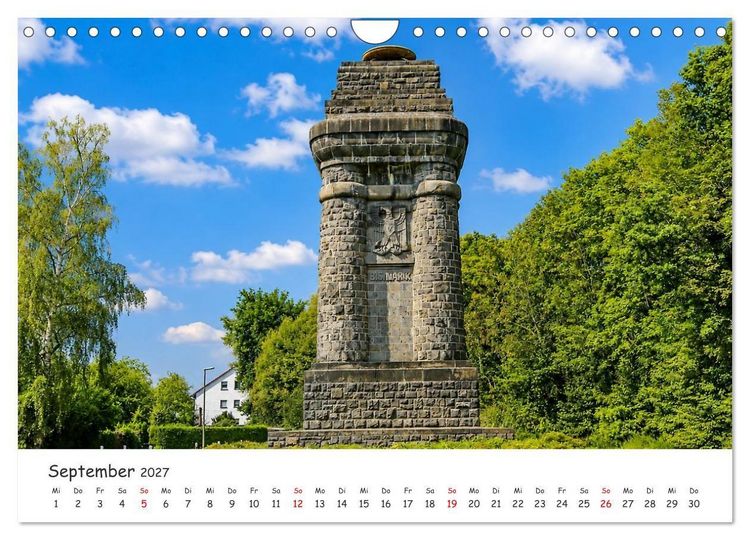 Produktbild: Hanau Kurpark und Kesselstadt (Wandkalender 2027 DIN A4 quer), CALVENDO Monatskalender