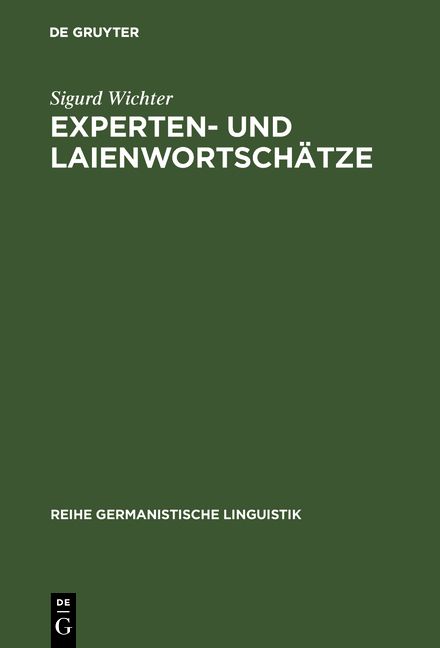 Produktbild: Experten- und Laienwortsch&auml;tze