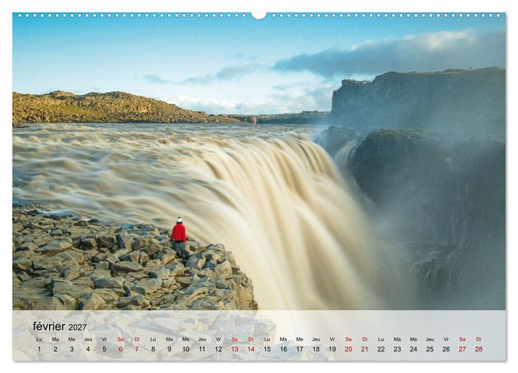 Produktbild: L'&eacute;t&eacute; en Islande (Calendrier mural 2027 DIN A2 vertical), CALVENDO calendrier mensuel