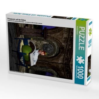 Produktbild: CALVENDO Puzzle Prinzessin auf der Erbse | 1000 Teile Lege-Gr&ouml;&szlig;e 64 &times; 48 cm Foto-Puzzle f&uuml;r gl&uuml;ckliche Stunden