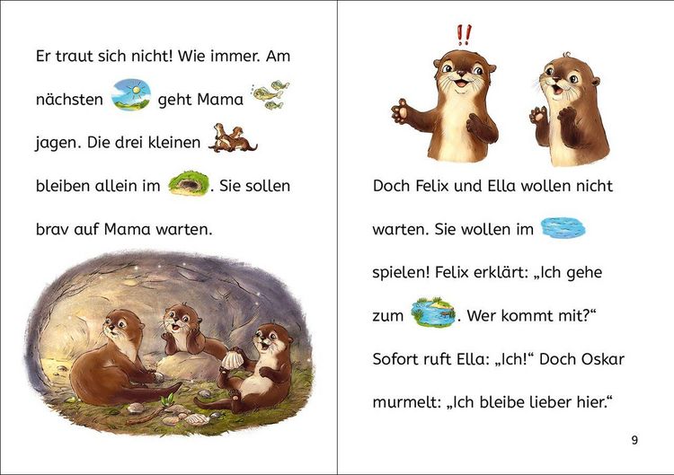 Produktbild: Bildermaus - Trau dich, kleiner Otter!