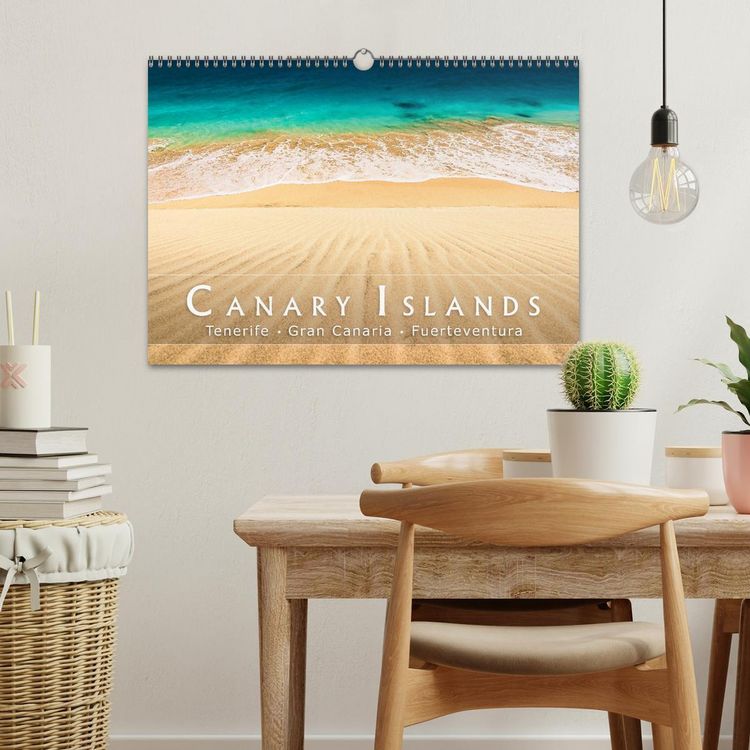 Produktbild: The canary islands Tenerife, Gran Canaria und Fuerteventura (Wall Calendar 2026 DIN A3 landscape), CALVENDO 12 Month Wall Calendar