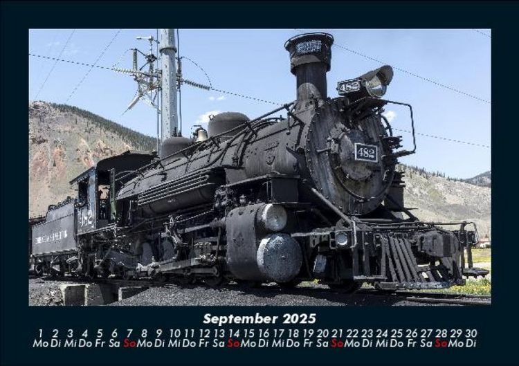 Produktbild: Z&uuml;ge 2025 Fotokalender DIN A5