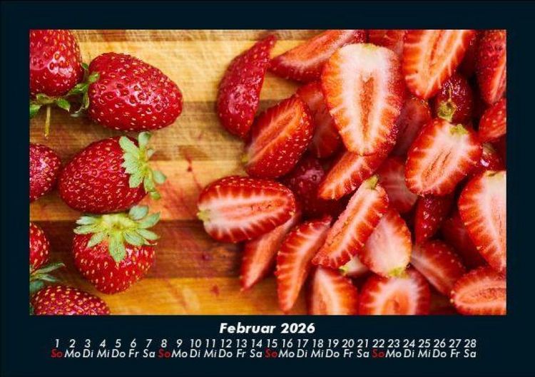 Produktbild: Obstkalender 2026 Fotokalender DIN A5