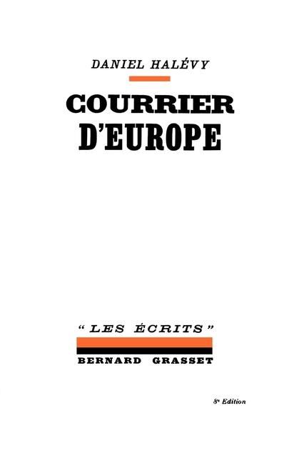 Produktbild: Courrier d'Europe