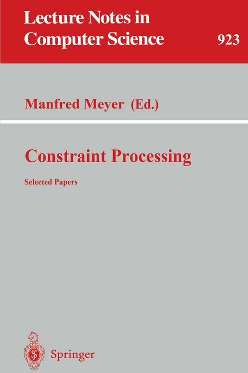 Produktbild: Constraint Processing