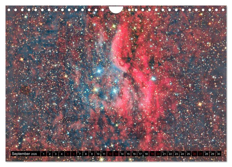 Produktbild: Nachthimmel (Wandkalender 2026 DIN A4 quer), CALVENDO Monatskalender