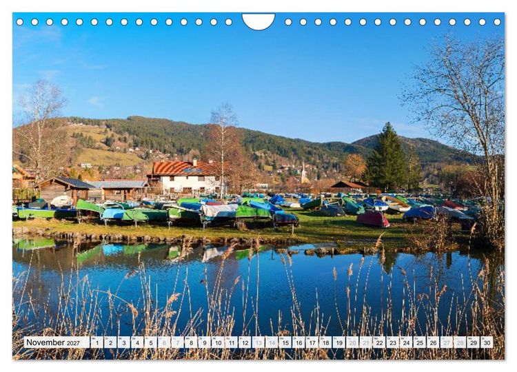 Produktbild: Schliersee-Idylle (Wandkalender 2027 DIN A4 quer), CALVENDO Monatskalender