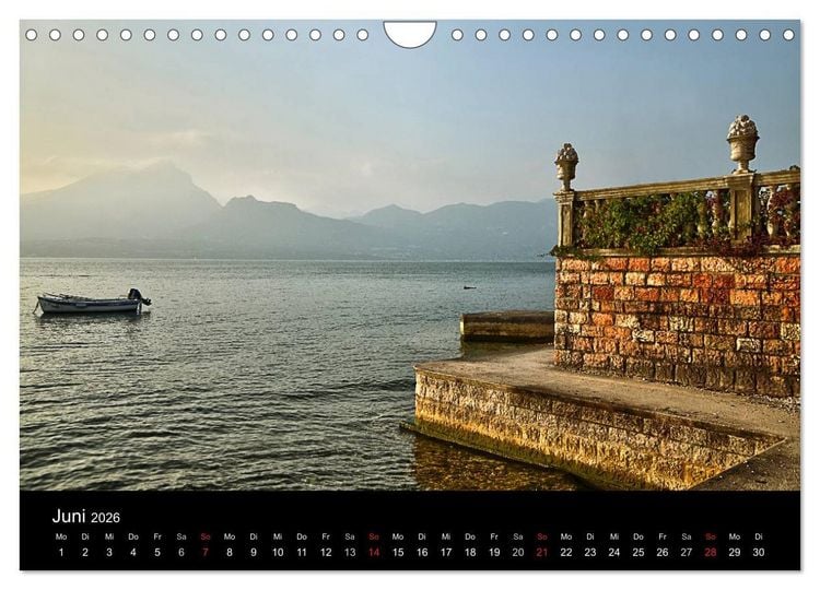 Produktbild: BENACO - Gardasee-Impressionen (Wandkalender 2026 DIN A4 quer), CALVENDO Monatskalender