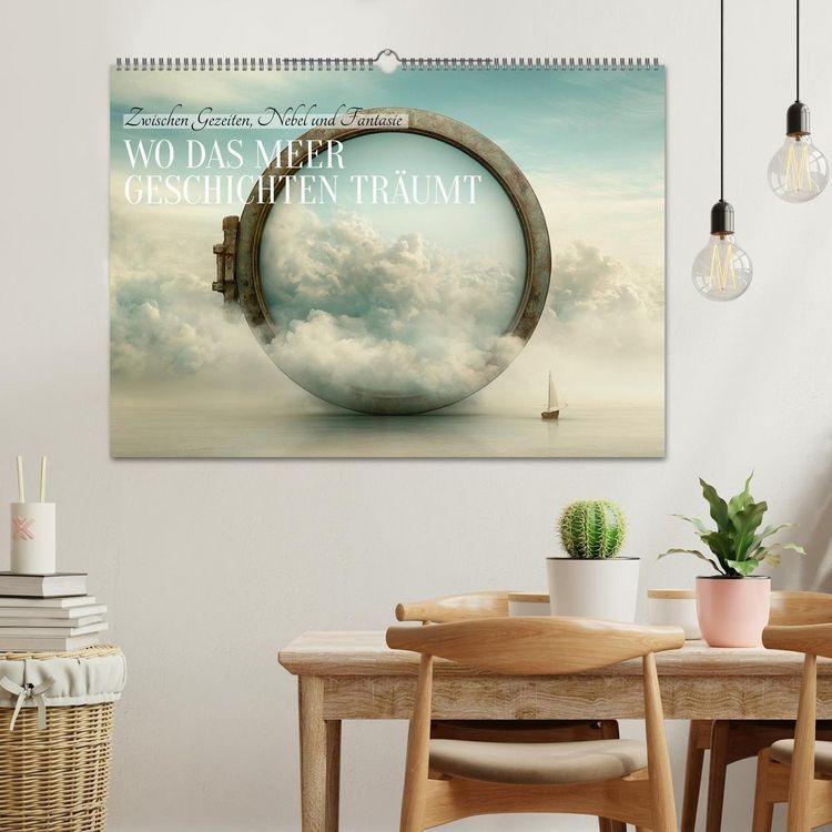 Produktbild: Wo das Meer Geschichten tr&auml;umt (Wandkalender 2027 DIN A2 quer), CALVENDO Monatskalender