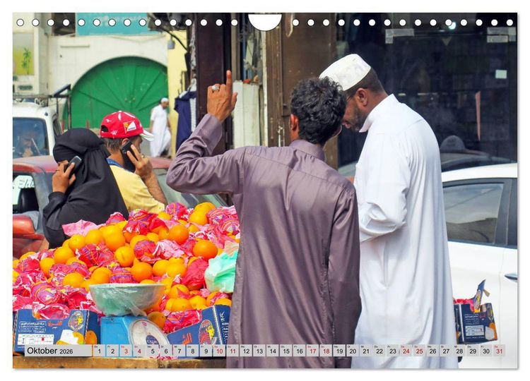 Produktbild: Saudi-Arabien (Wandkalender 2026 DIN A4 quer), CALVENDO Monatskalender