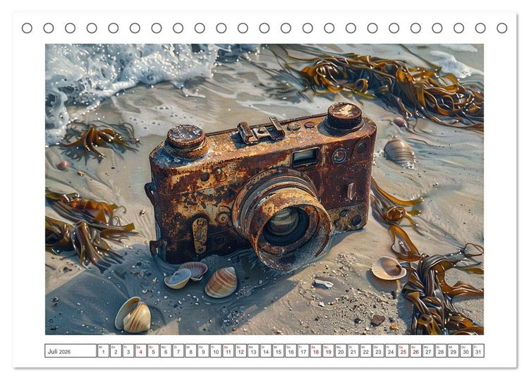 Produktbild: Strandgut (Tischkalender 2026 DIN A5 quer), CALVENDO Monatskalender