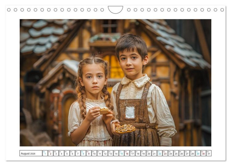 Produktbild: M&auml;rchen im modernen Stil (Wandkalender 2026 DIN A4 quer), CALVENDO Monatskalender
