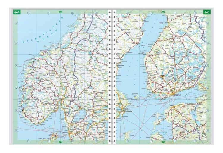Produktbild: Freytag & berndt Autoatlas Die Alpen 1:150.000