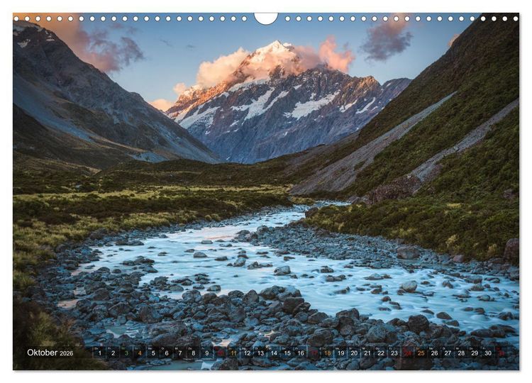 Produktbild: Neuseeland - Traumreise ans Ende der Welt (Wandkalender 2026 DIN A3 quer), CALVENDO Monatskalender