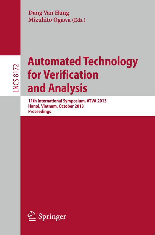 Produktbild: Automated Technology for Verification and Analysis