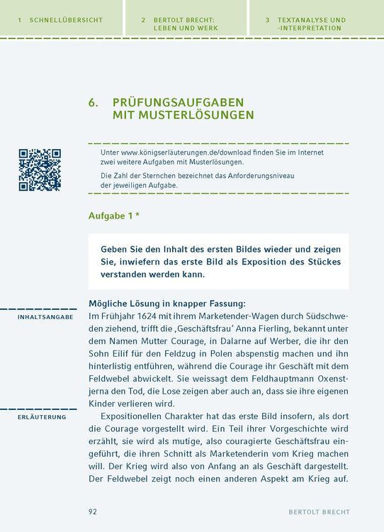 Mutter Courage und ihre Kinder von Bertolt Brecht.