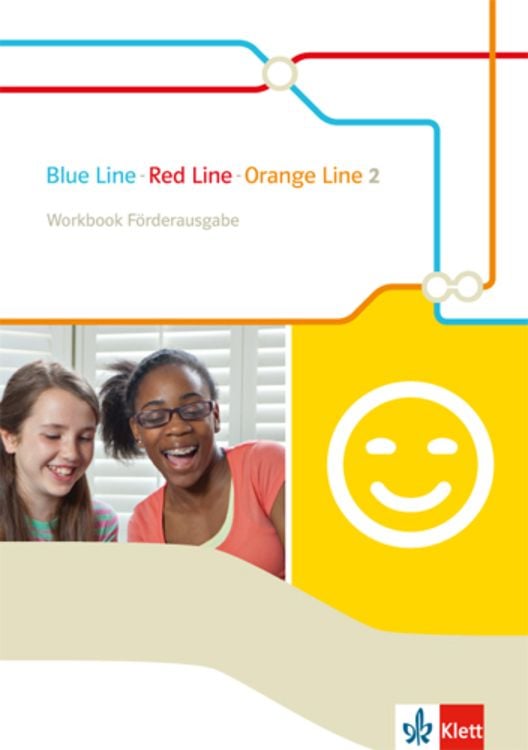 Produktbild: Blue Line - Red Line - Orange Line 6. Klasse. Workbook F&ouml;rderausgabe
