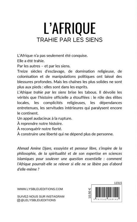 Produktbild: L'Afrique trahie par les siens