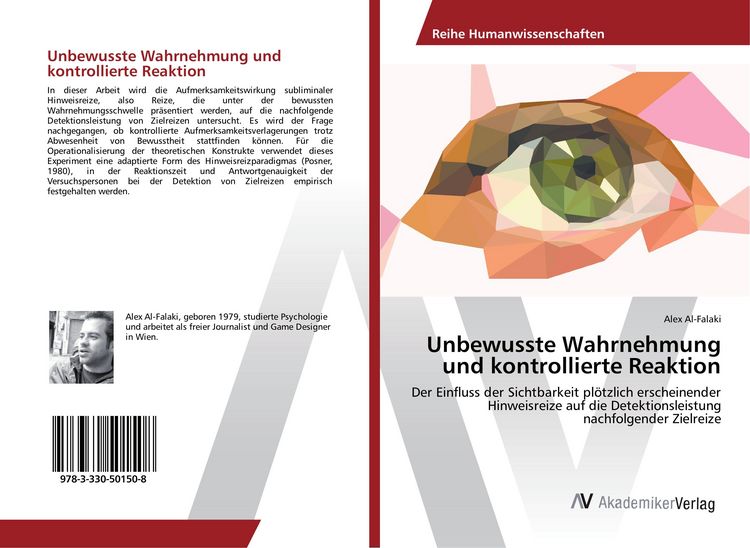 Produktbild: Unbewusste Wahrnehmung und kontrollierte Reaktion