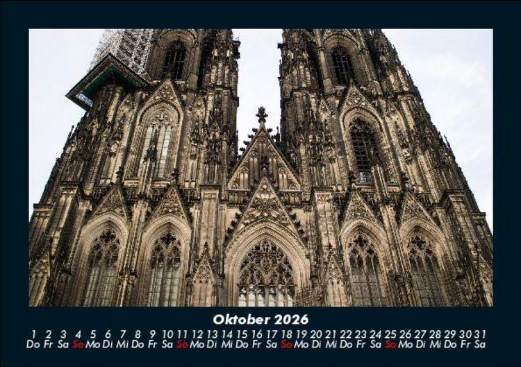 Produktbild: Architektur 2026 Fotokalender DIN A5