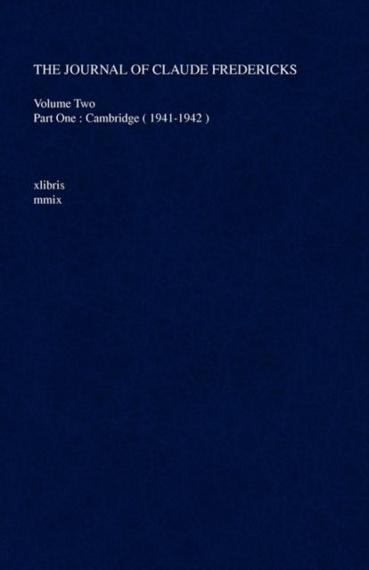 Produktbild: Fredericks, C: Journal Of Claude Fredericks