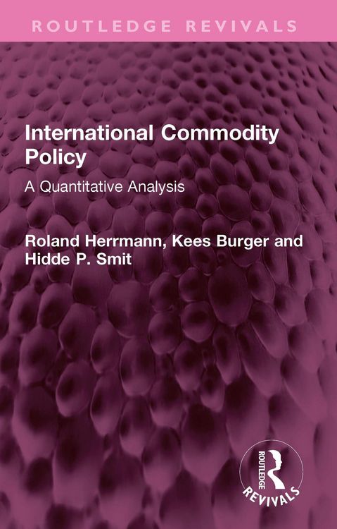 Produktbild: International Commodity Policy