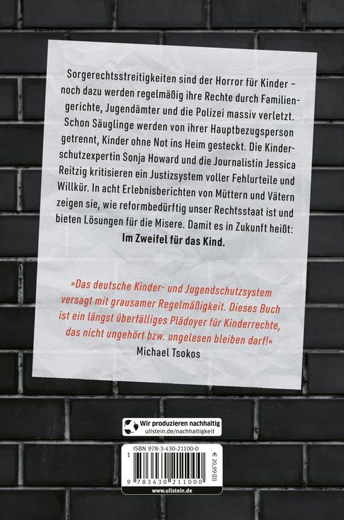 Produktbild: Im Zweifel gegen das Kind