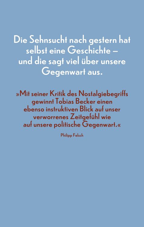 Produktbild: Heimweh nach gestern