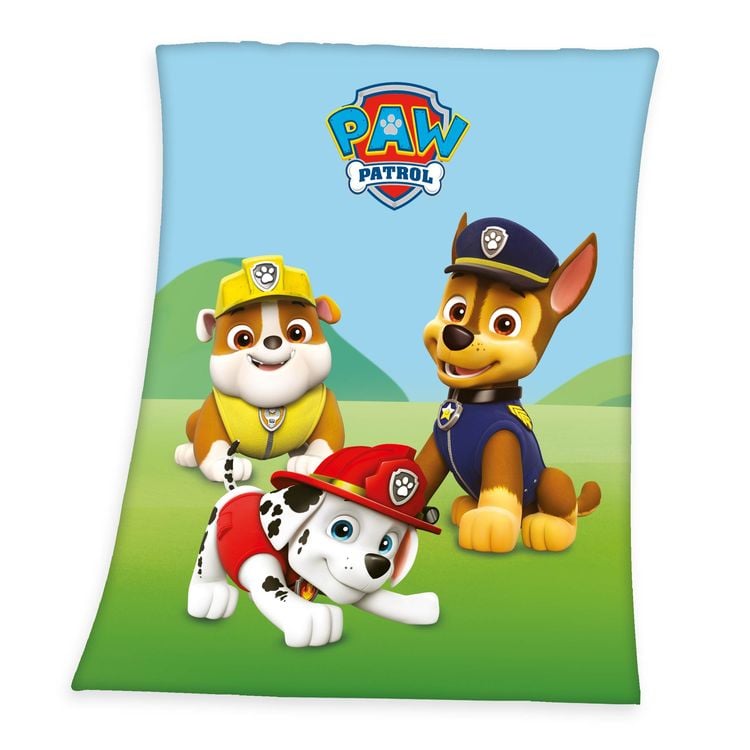 Produktbild: Paw Patrol 7532201035 - Fleece-Decke, 130x160 cm, 100% Polyester