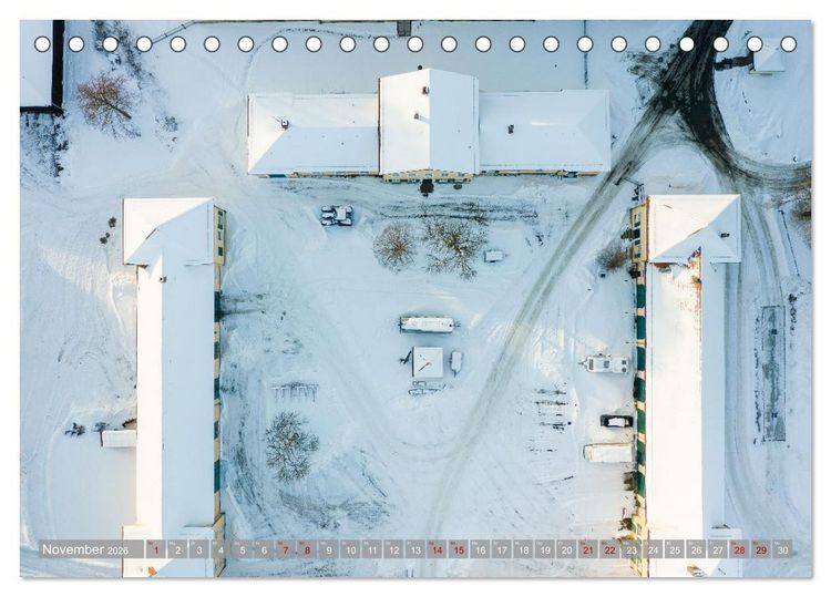 Produktbild: Top-down - Die Welt von oben (Tischkalender 2026 DIN A5 quer), CALVENDO Monatskalender