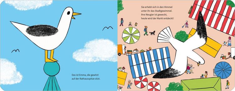 Produktbild: M&ouml;we Emma im Gewimmel: Auf dem Markt
