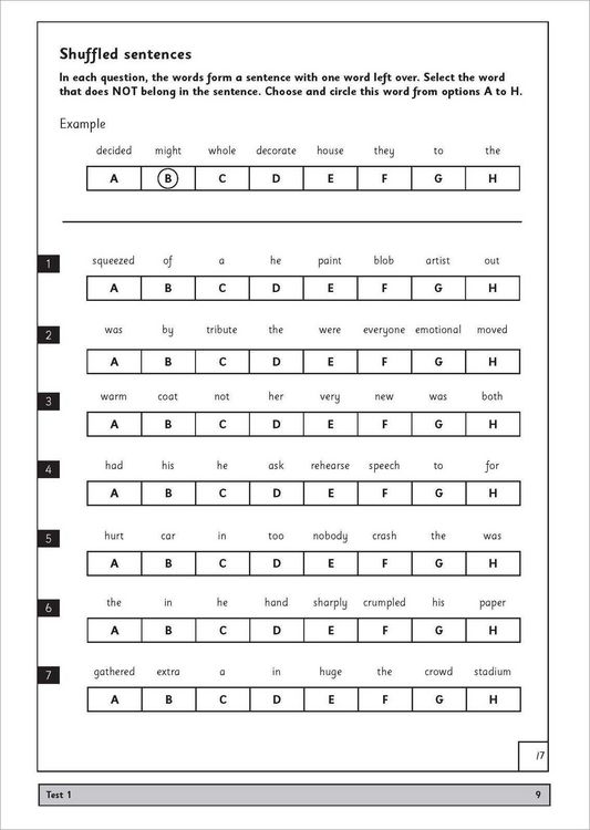 Produktbild: 11+ Verbal Reasoning Tests Ages 10-11