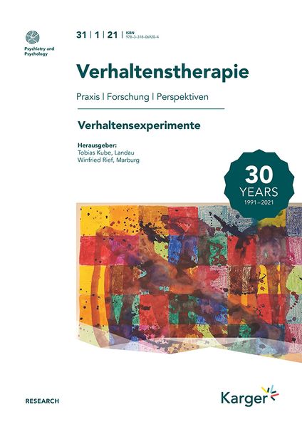 Produktbild: Verhaltensexperimente