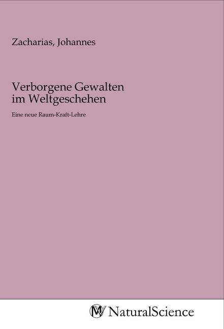 Produktbild: Verborgene Gewalten im Weltgeschehen